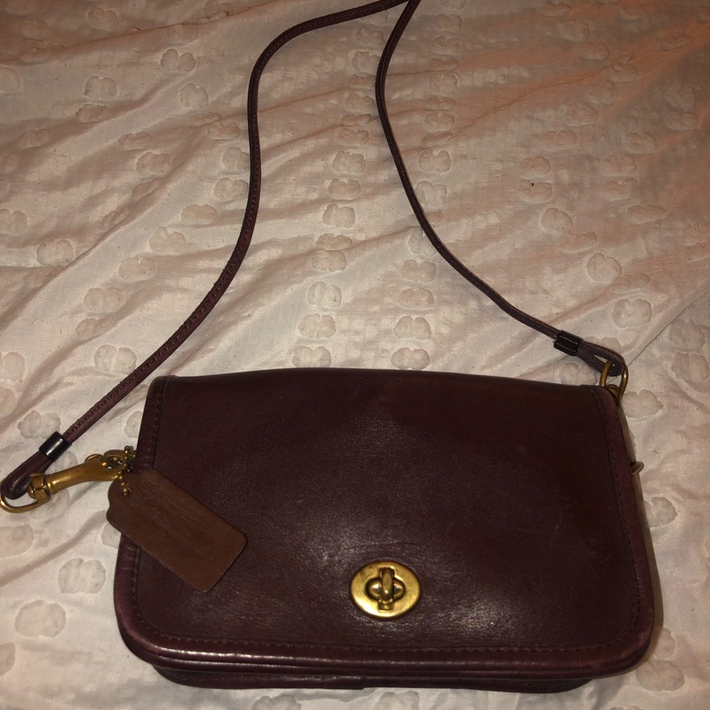 Vintage coach crossbody